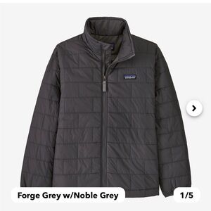 Patagonia kids lightweight puffer coat